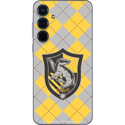 Wizarding World Harry Potter Hufflepuff Crest Galaxy A35 5G Skin